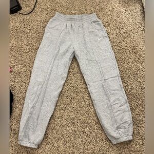 Nike Women Light Gray Joggers